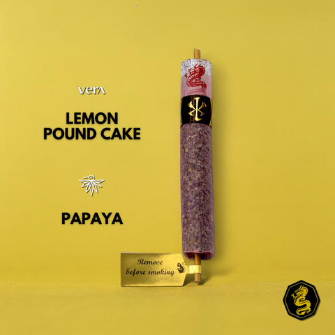 Pink Soldato - Lemon Pound Cake // Papaya